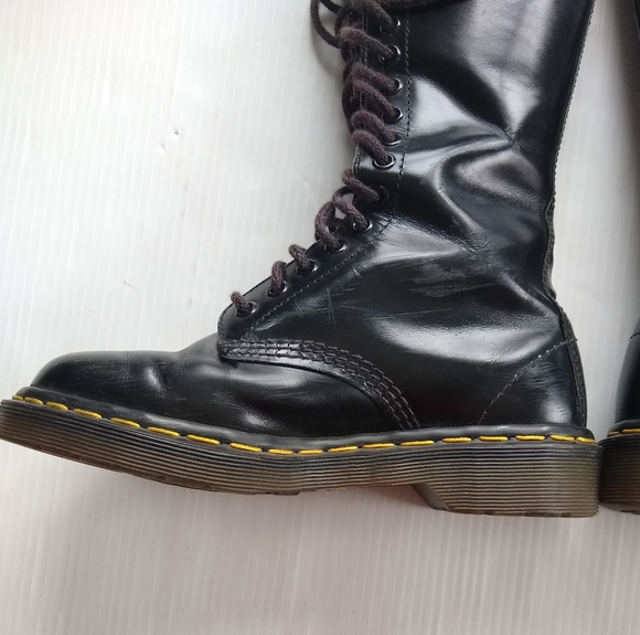 tall black doc martens